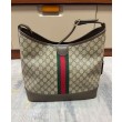 Borse Imitazioni a tracolla media Gucci Ophidia GG 781392 Caffè scuro