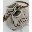 Borsa a tracolla piccola Gucci con stampa Gucci 772856 Caffè