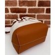 Borsa a tracolla piccola Gucci con stampa Gucci 772856 Caffè