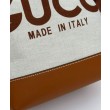 Borsa a tracolla piccola Gucci con stampa Gucci 772856 Caffè
