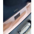 Borse Firmate Replica a tracolla piccola Gucci Horsebit 1955 735178 Nero