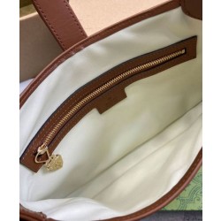 Borsa a tracolla piccola Gucci Jackie 782849 Caffè