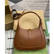 Borsa a tracolla piccola Gucci Jackie 782849 Caffè