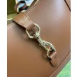 Borsa a tracolla piccola Gucci Jackie 782849 Caffè