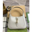 Bora Pari all'originale replica a tracolla piccola Gucci Jackie 782849 Crema