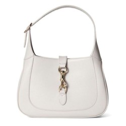 Bora Pari all'originale replica a tracolla piccola Gucci Jackie 782849 Crema
