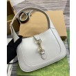Bora Pari all'originale replica a tracolla piccola Gucci Jackie 782849 Crema