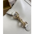 Bora Pari all'originale replica a tracolla piccola Gucci Jackie 782849 Crema