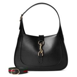 Borsa a tracolla piccola Gucci Jackie 782849 Nero