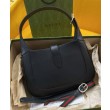 Borsa a tracolla piccola Gucci Jackie 782849 Nero
