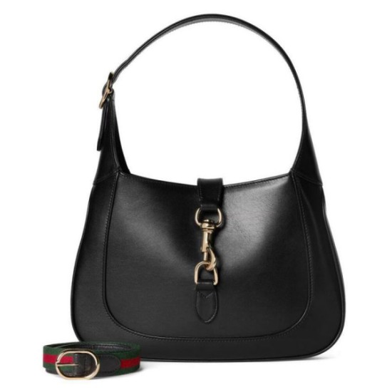 Borsa a tracolla piccola Gucci Jackie 782849 Nero