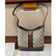 Borse Replica Alta Qualità a tracolla piccola Gucci Ophidia GG 781402 Caffè scuro