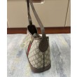 Borse Replica Alta Qualità a tracolla piccola Gucci Ophidia GG 781402 Caffè scuro