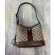 Borse Replica Alta Qualità a tracolla piccola Gucci Ophidia GG 781402 Caffè scuro