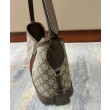 Borse Replica Alta Qualità a tracolla piccola Gucci Ophidia GG 781402 Caffè scuro