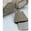 Borsa a tracolla piccola Gucci Ophidia Series GG Crema