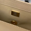 Borsa AS1787 Mini con patta albicocca