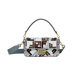 Borse Replica Baguette Fendi 8BR600 Blu