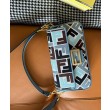Borse Replica Baguette Fendi 8BR600 Blu