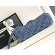 Borsa con patta in denim AS2240
