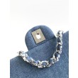 Borsa con patta in denim AS2240