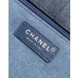 Borsa con patta in denim AS2240