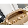 Borsa con patta in pelle di agnello AS2409 Beige