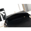 Replica Perfetta con patta in pelle di agnello AS2409 Nera