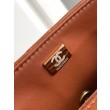 Borse Imitazioni con patta in pelle di agnello shearling AS5149 Beige