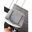 Borsa da bowling maxi in denim AS4812