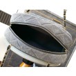 Borsa da bowling maxi in denim AS4812