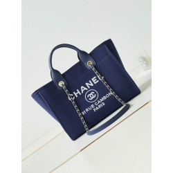 Borsa Deauville piccola shopping tote AS3257 Blu