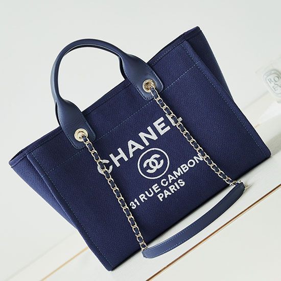 Borsa Deauville piccola shopping tote AS3257 Blu