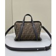Borsa Fendi Boston 365 8BL152 Caffè