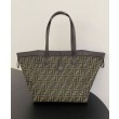 Borsa Fendi Origami Grande 8BH415 Caffè Scuro