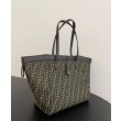 Borsa Fendi Origami Grande 8BH415 Caffè Scuro