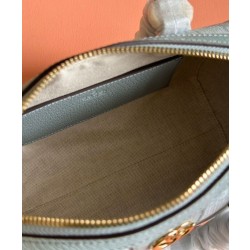 Imitazioni borse griffate Gucci Ophidia GG mini con manico superiore 772053 Blu