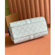 Imitazioni borse griffate Gucci Ophidia GG mini con manico superiore 772053 Blu