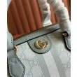 Imitazioni borse griffate Gucci Ophidia GG mini con manico superiore 772053 Blu