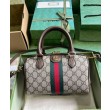 Borse Replica Gucci Ophidia Gg mini con manico superiore 772053 Caffè scuro