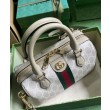 Borse Imitazioni Gucci Ophidia Gg mini con manico superiore 772053 Crema