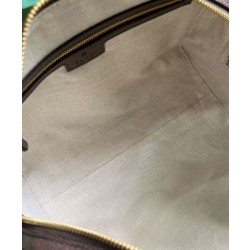 Borse Replica Gucci Ophidia Gg piccola con manico superiore 772061 Caffè scuro