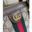 Borsa Gucci Ophidia piccola con manico superiore 795249 Giallo