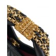 Borsa hobo con catena nera AS4966