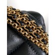 Borsa hobo con catena nera AS4966