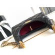 Borsa hobo con catena nera AS4966