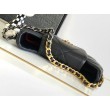 Borsa hobo in pelle di agnello 19 nera AS4638