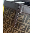 Borsa media Fendi Origami 8BH414 Caffè scuro