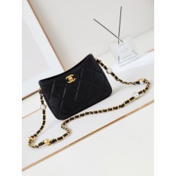 Borsa Mini a tracolla AS4948 nera