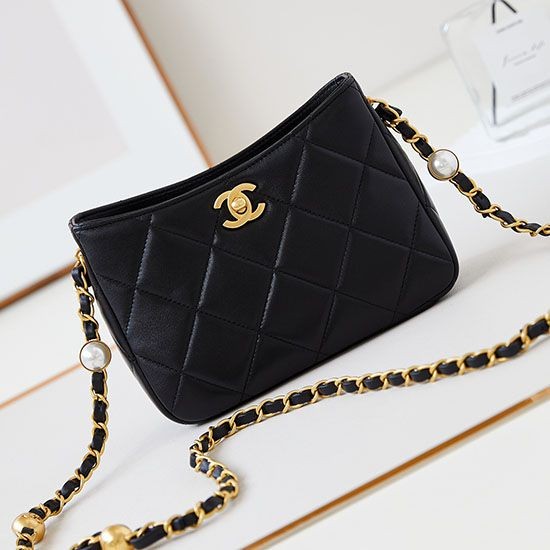 Borsa Mini a tracolla AS4948 nera